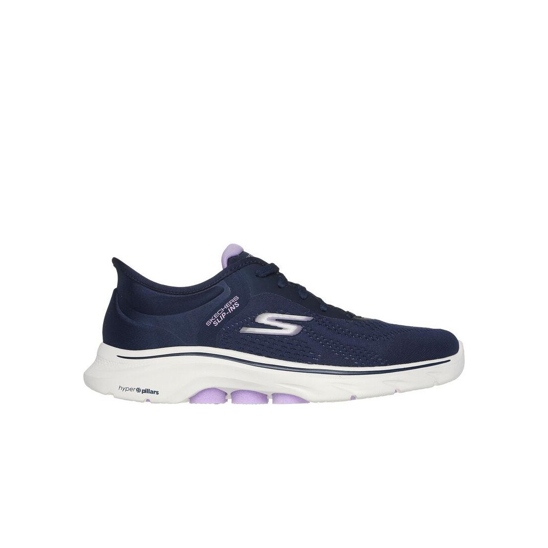 Giày Skechers Slip-Ins: Go Walk 7 - Valin Nữ Xanh Navy