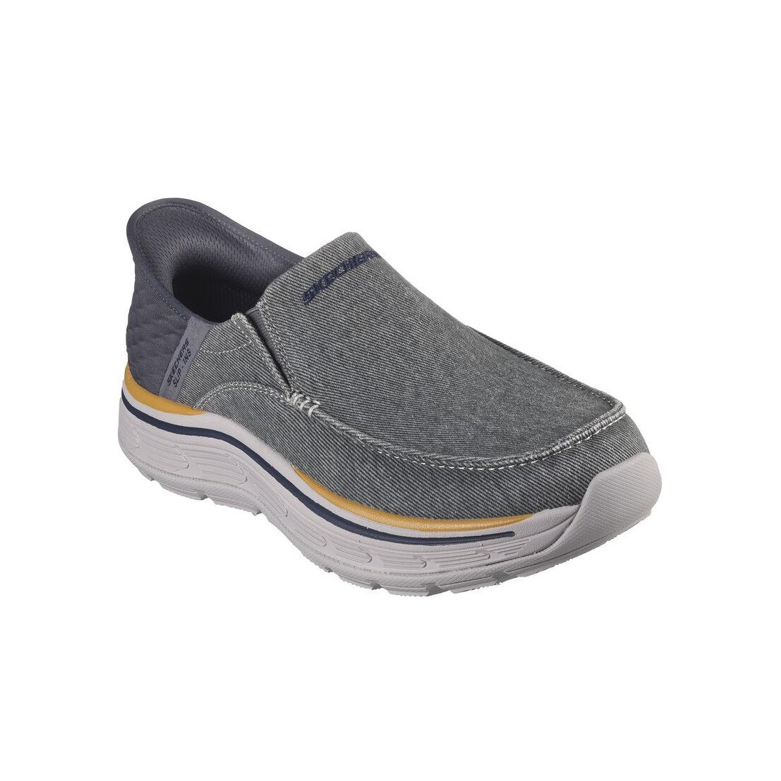 Giày Skechers Slip-Ins: Remaxed - Fenick Nam Xám