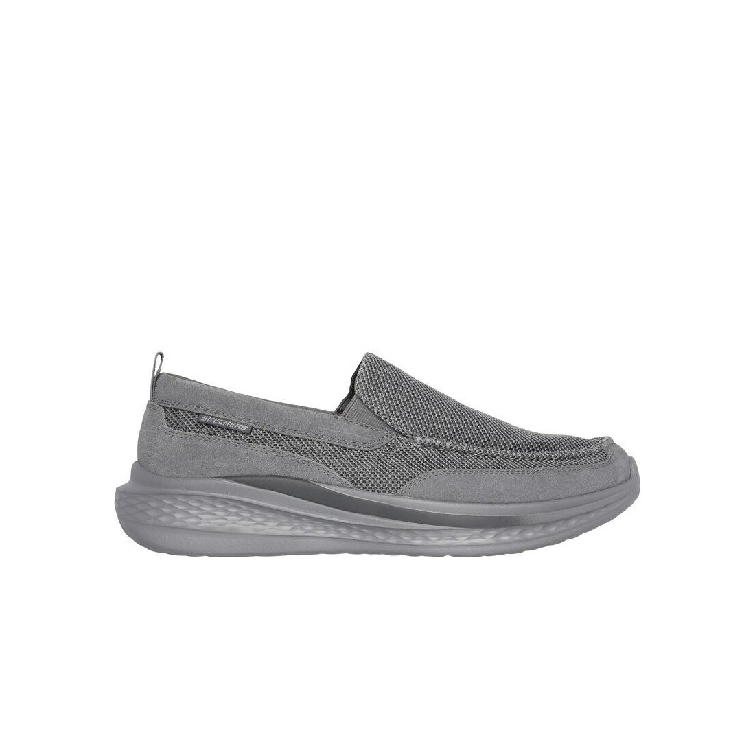 Giày Skechers Relaxed Fit: Slade - Munson Nam Xám