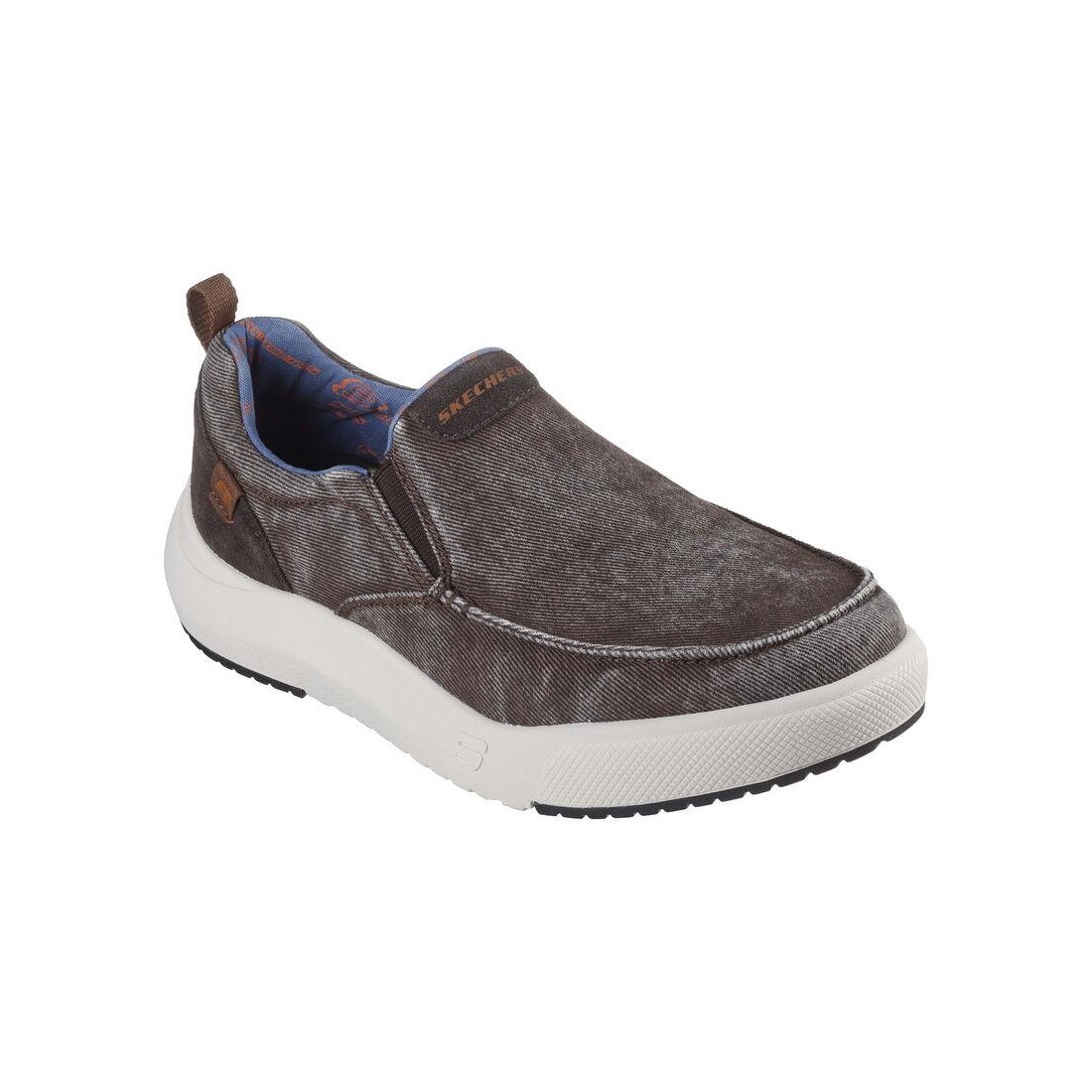 Giày Skechers Relaxed Fit: Rosser - Kelson Nam Nâu