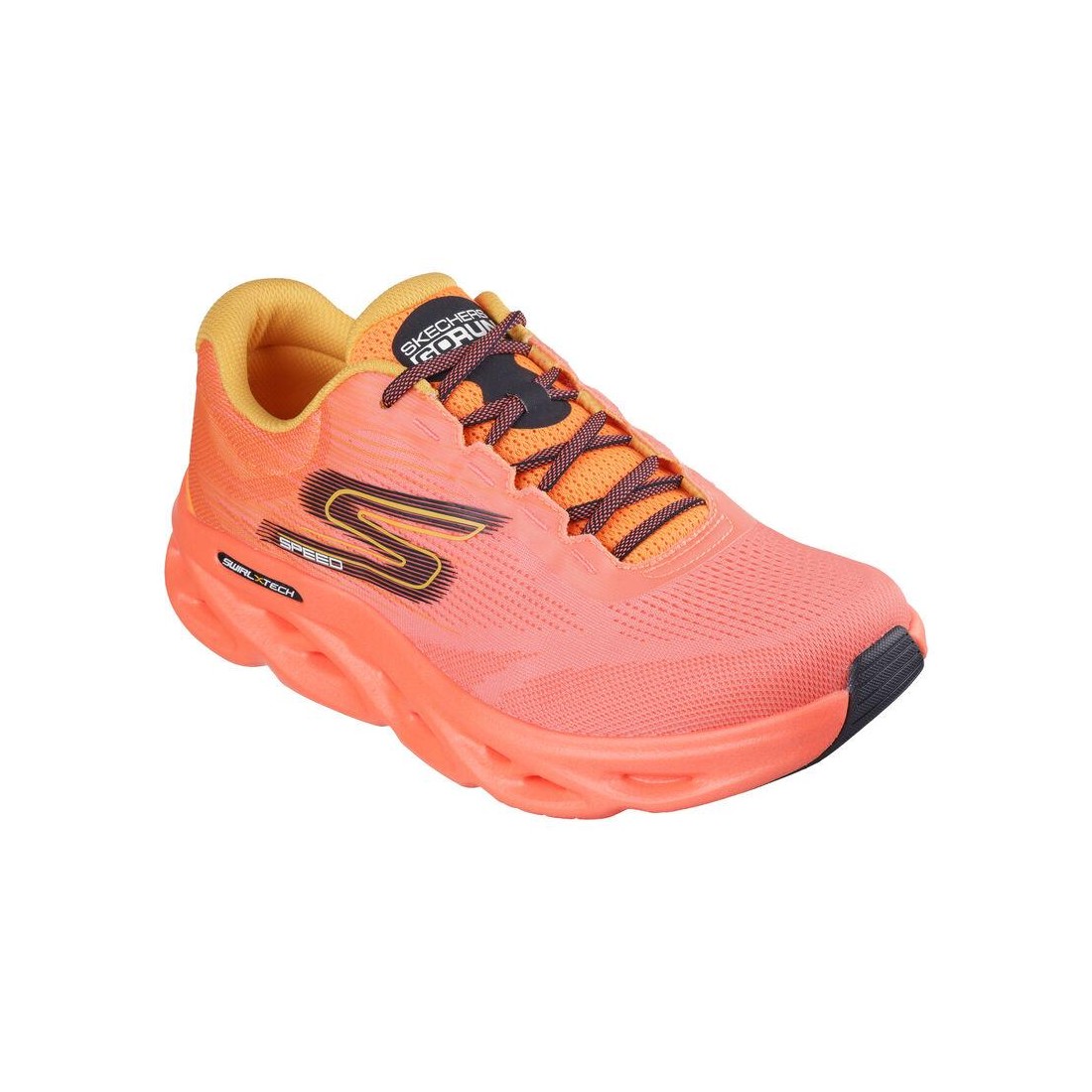 Giày Skechers Go Run Swirl Tech Speed - Rapid Motion Nam Cam