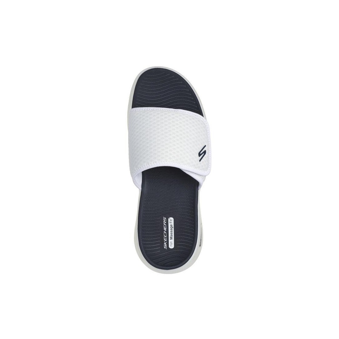 Dép Skechers Go Walk Massage Fit Sandal Nam Trắng