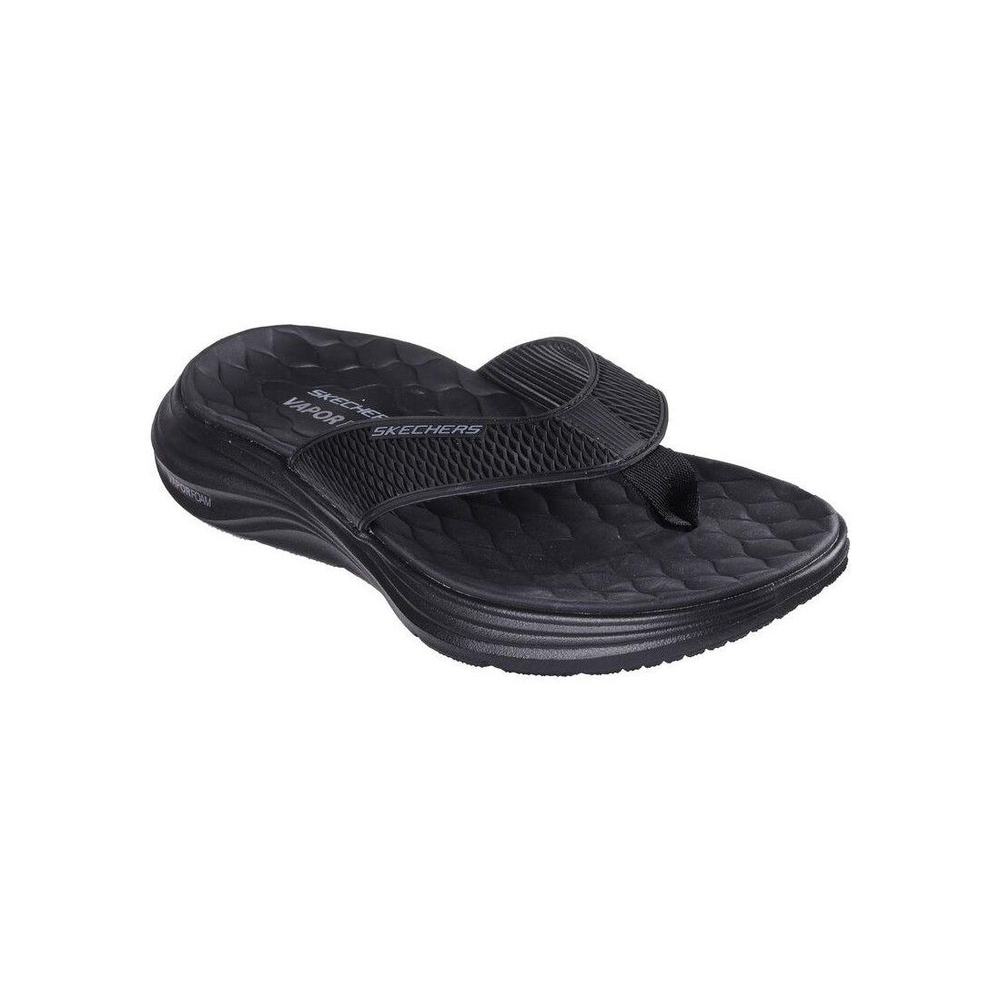 Dép Skechers Vapor Foam Sandal - Sayto Nam Đen