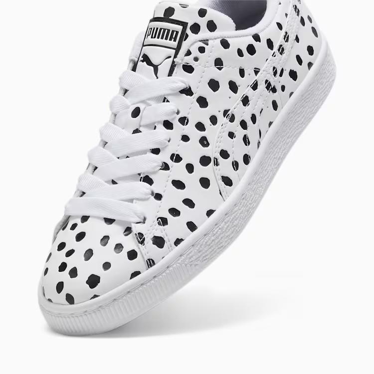 Giày Puma Basket Dalmatian Nữ Trắng