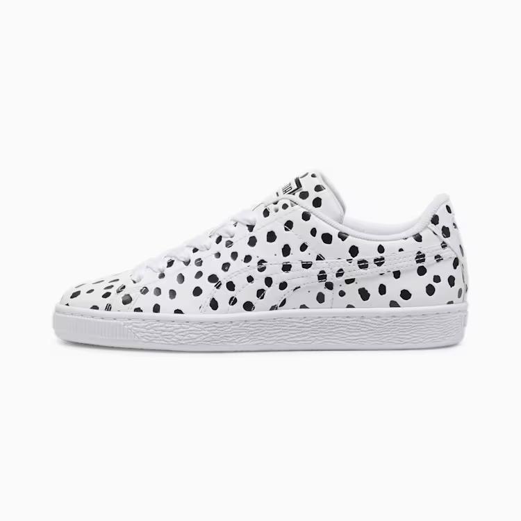 Giày Puma Basket Dalmatian Nữ Trắng