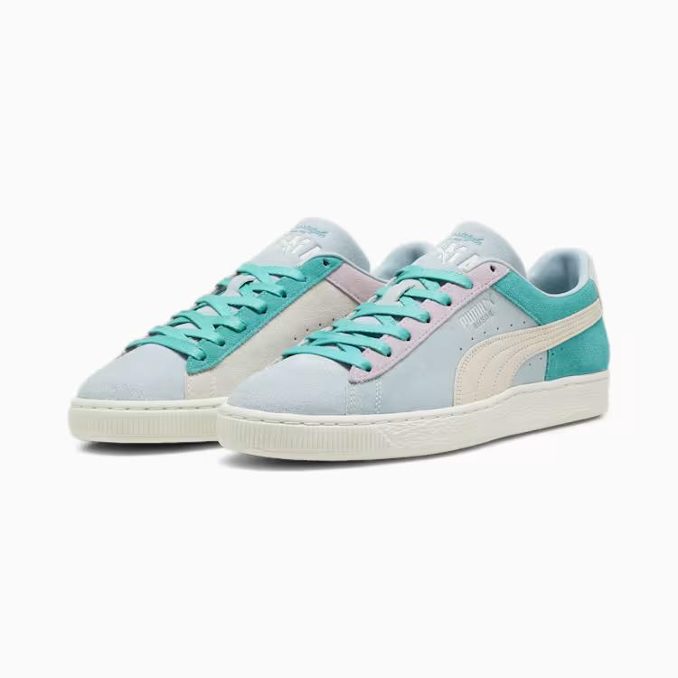 Giày Puma Suede Iconix Summer Sneakers Nữ Xanh Dương