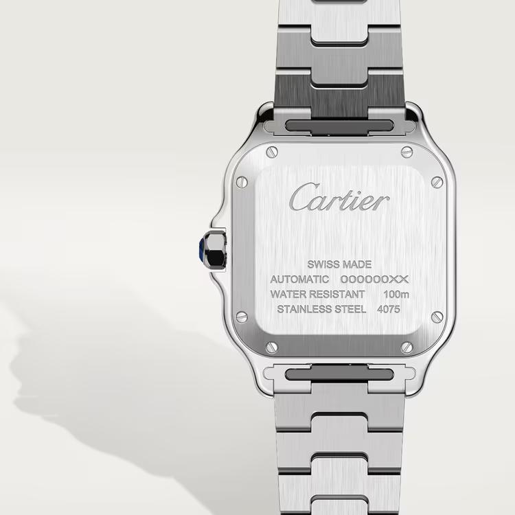 Đồng Hồ Cartier Santos De Cartier Watch Nữ Bạc