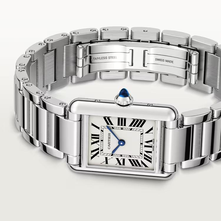 Đồng Hồ Cartier Tank Must Watch Nữ Bạc