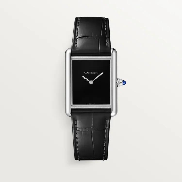 Đồng Hồ Cartier Tank Must De Cartier Watch Nữ Đen