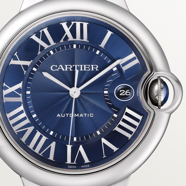 Đồng Hồ Cartier Ballon Bleu De Cartier Watch Nam Xanh Dương