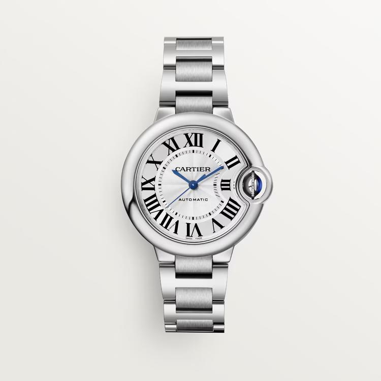 Đồng Hồ Cartier Ballon Bleu De Cartier Watch Nữ Bạc