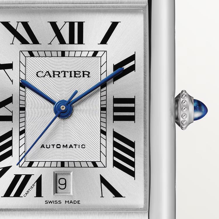 Đồng Hồ Cartier Tank Must Watch Nam Bạc