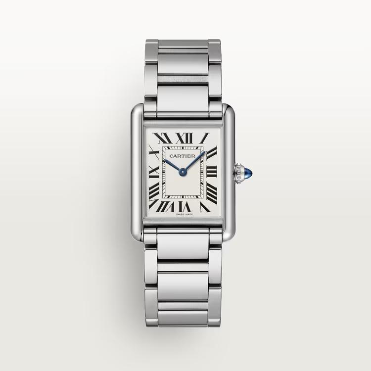 Đồng Hồ Cartier Tank Must Large Watch Nữ Bạc