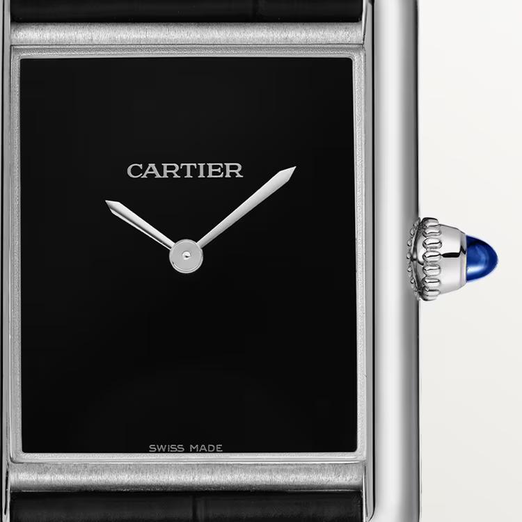 Đồng Hồ Cartier Tank Must De Cartier Watch Nữ Đen