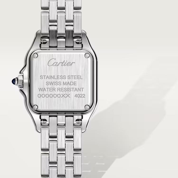 Đồng Hồ Cartier Panthère De Cartier Watch, Small Model Nữ Bạc