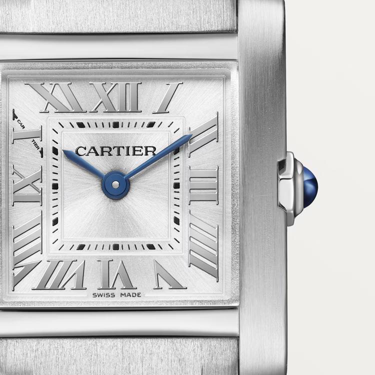 Đồng Hồ Cartier Tank Française Small Watch Nữ Bạc