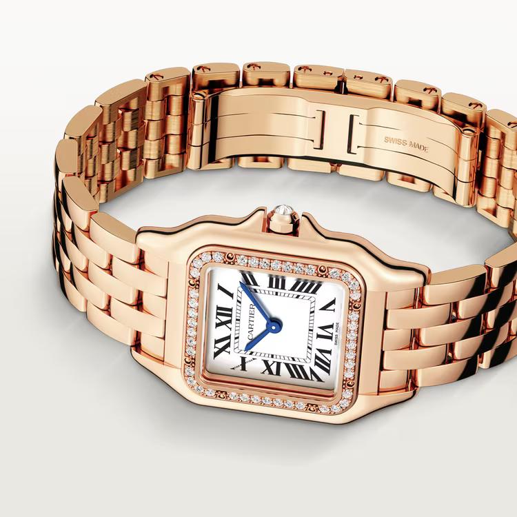 Đồng Hồ Cartier Panthère De Cartier Watch Nữ Vàng Hồng