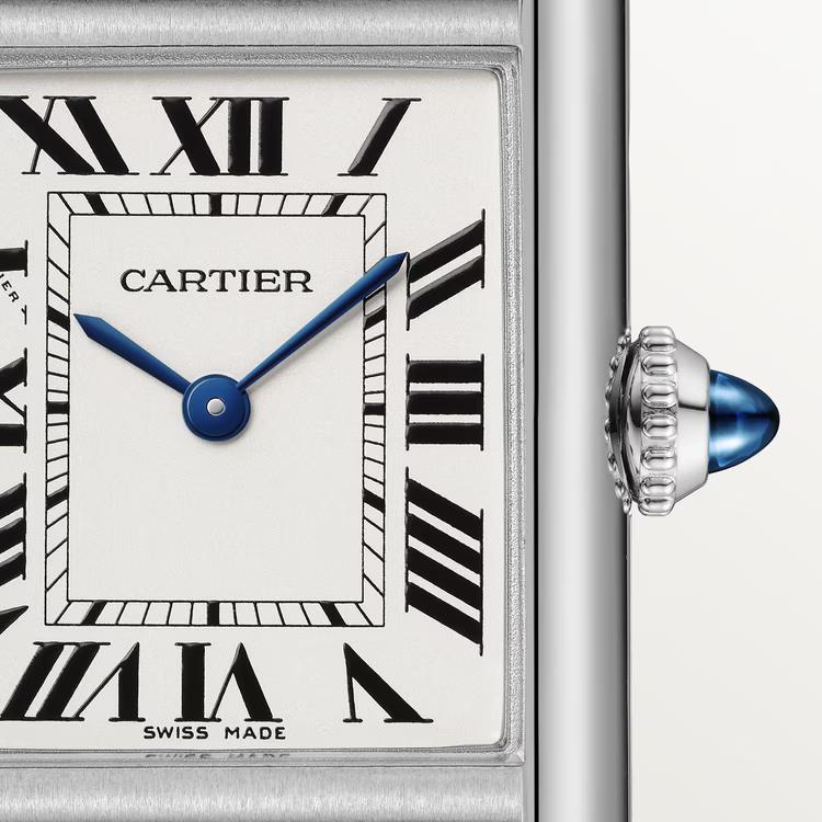 Đồng Hồ Cartier Tank Must Small Watch Nữ Đen