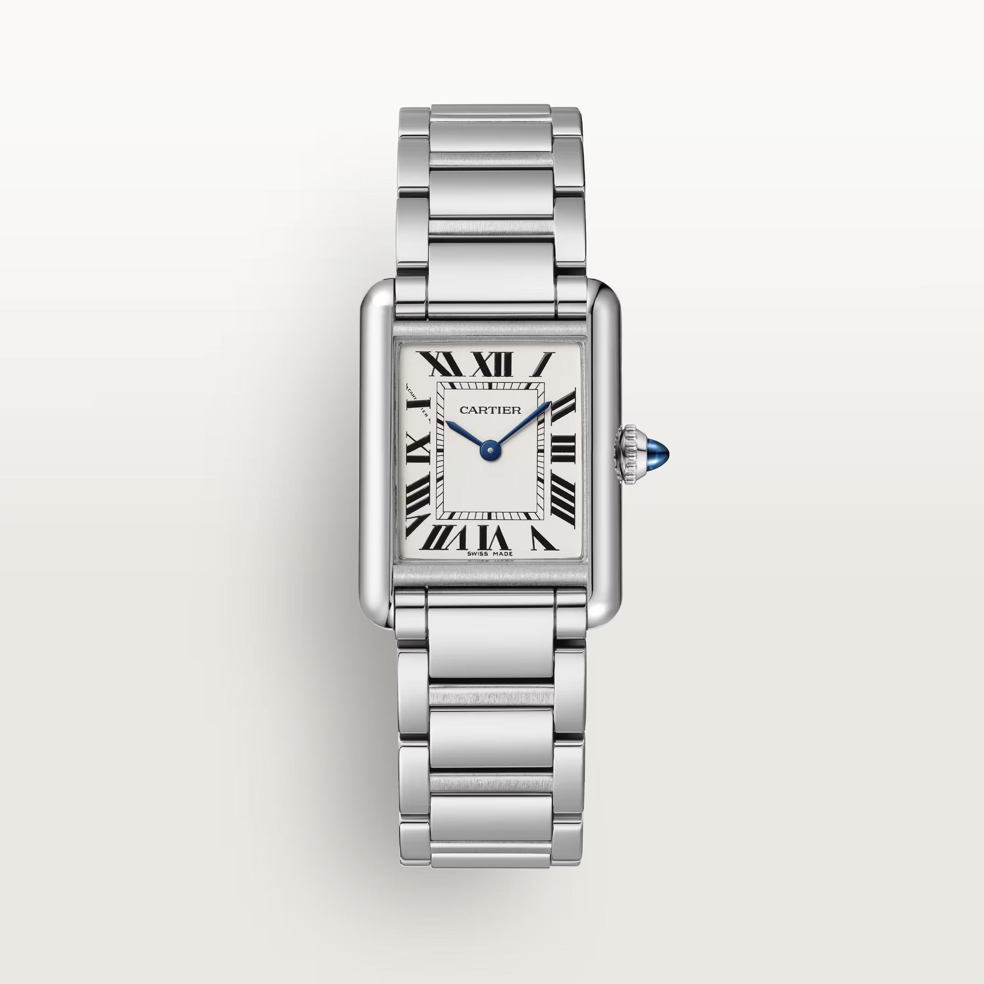 Đồng Hồ Cartier Tank Must Watch Nữ Bạc