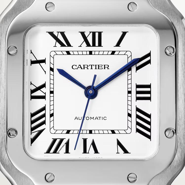 Đồng Hồ Cartier Santos De Cartier Watch Nữ Bạc