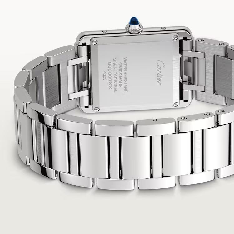 Đồng Hồ Cartier Tank Must Large Watch Nữ Bạc