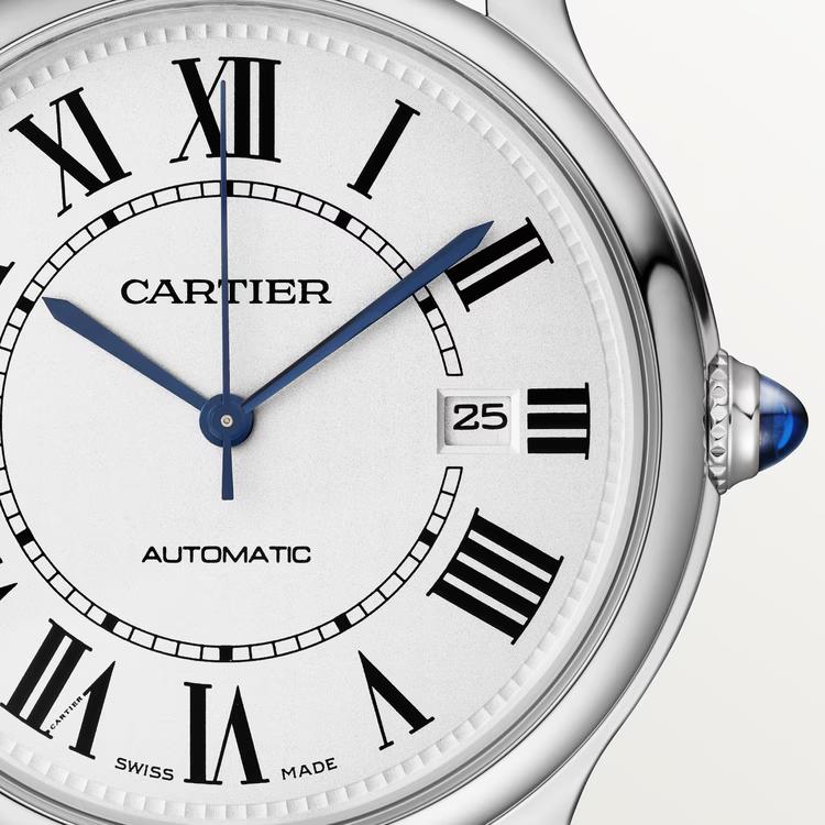 Đồng Hồ Cartier Ronde Must De Cartier Watch Nam Đen