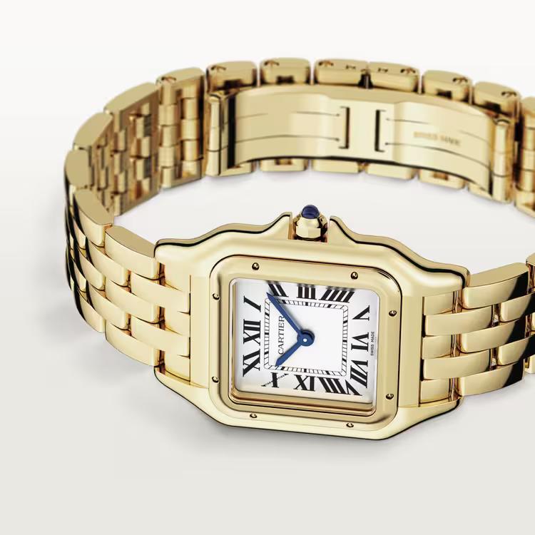 Đồng Hồ Cartier Panthère De Cartier Medium Watch Nữ Vàng