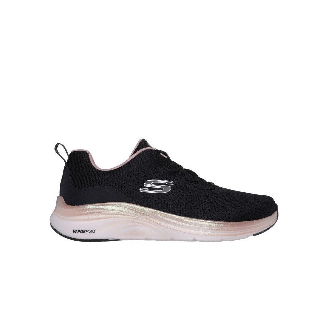 Giày Skechers Vapor Foam - Midnight Glimmer Nữ Đen