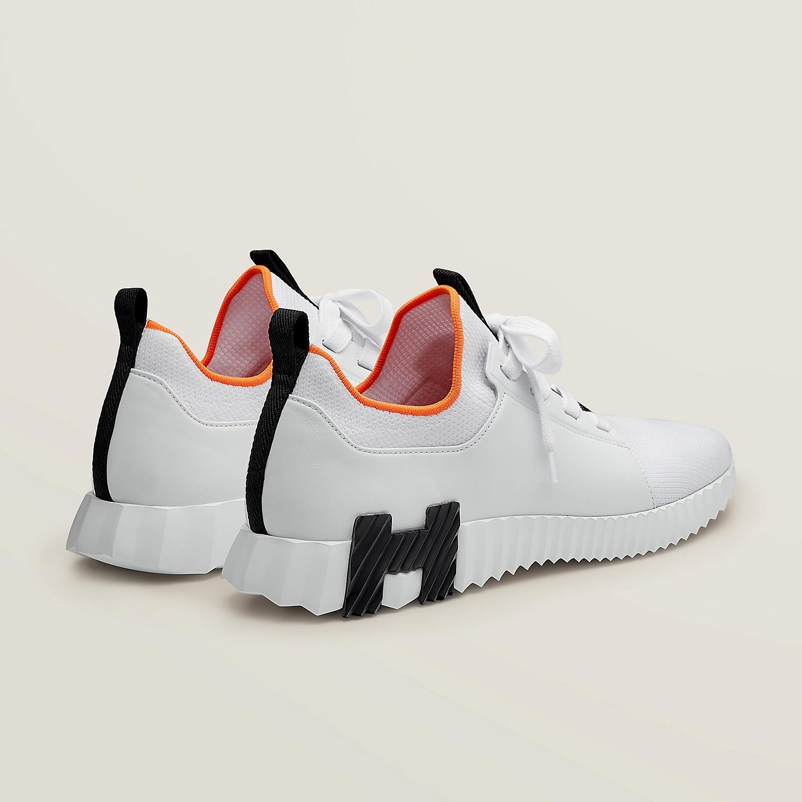 Giày Hermes Depart Slip-On Sneaker Nam Trắng