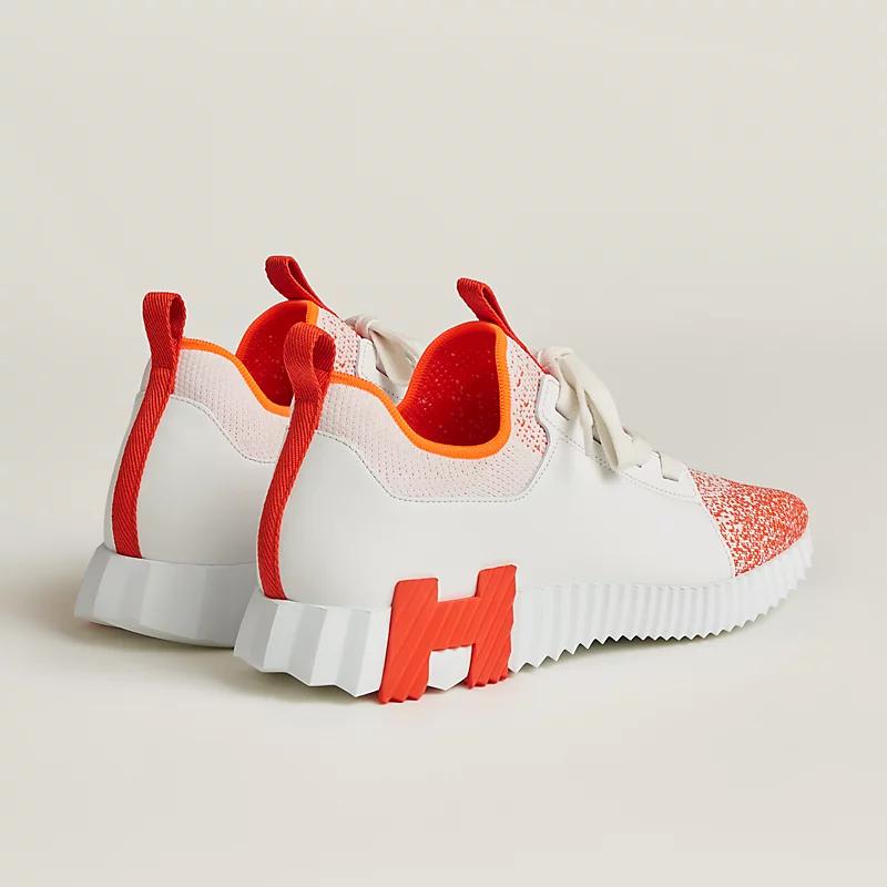 Giày Hermes Depart Slip-On Sneaker Nam Cam