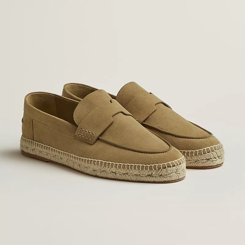 Giày Hermes Trip Espadrille Nam Be