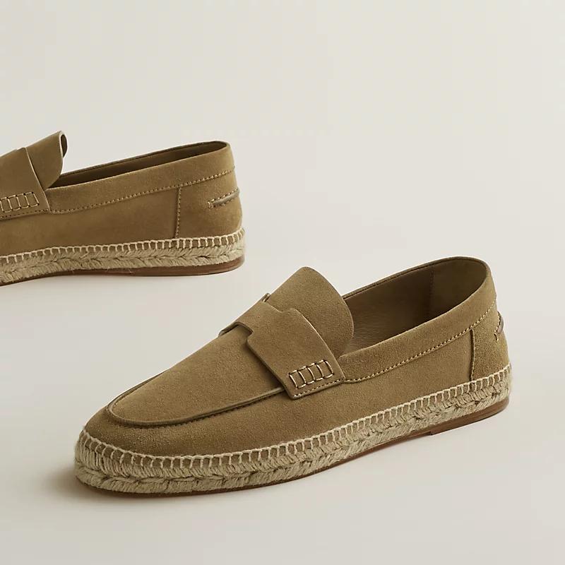 Giày Hermes Trip Espadrille Nam Be