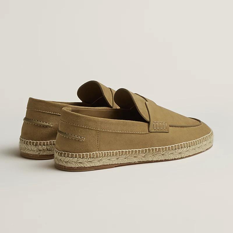 Giày Hermes Trip Espadrille Nam Be