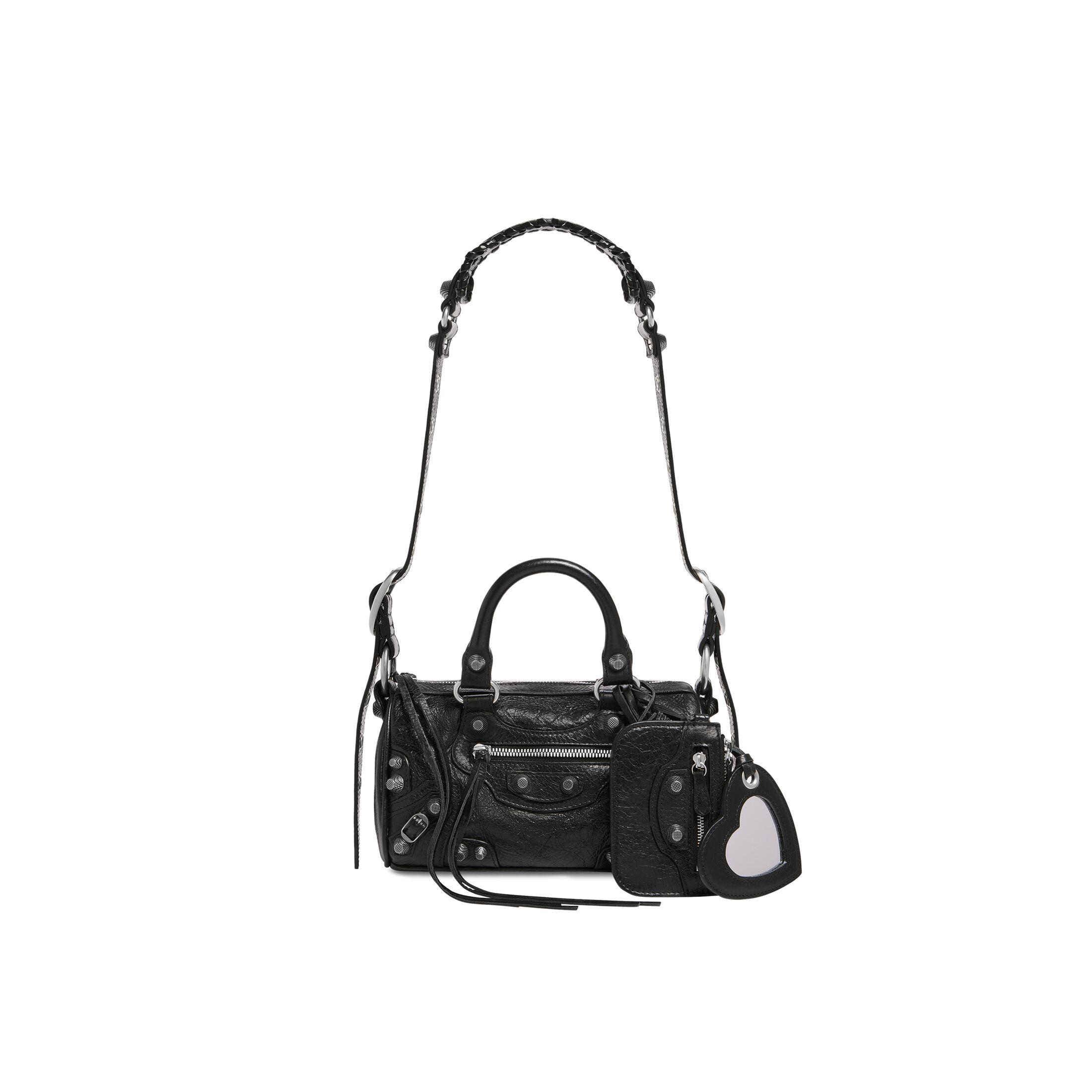 Túi Balenciaga Le Cagole Mini Duffle Bag Nữ Đen