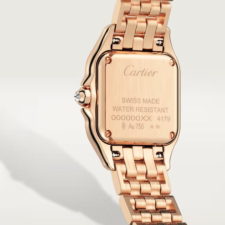 Đồng Hồ Cartier Panthère De Cartier Watch Nữ Vàng Nâu