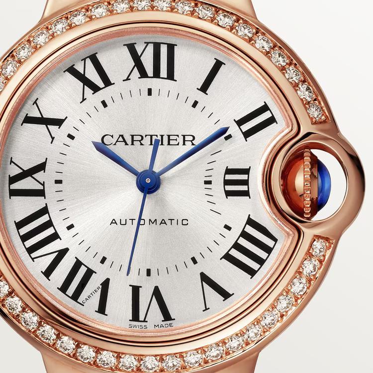 Đồng Hồ Cartier Ballon Bleu De Cartier Watch Nam Đỏ