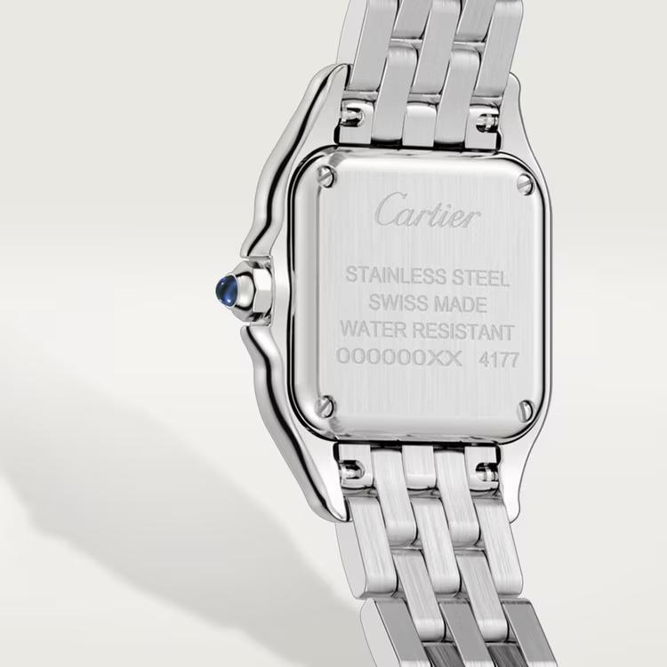 Đồng Hồ Cartier Panthère De Cartier Watch Nữ Bạc Đen