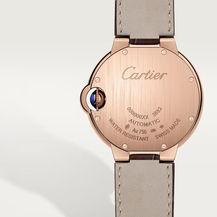 Đồng Hồ Cartier Ballon Bleu De Cartier Watch Nữ Nâu