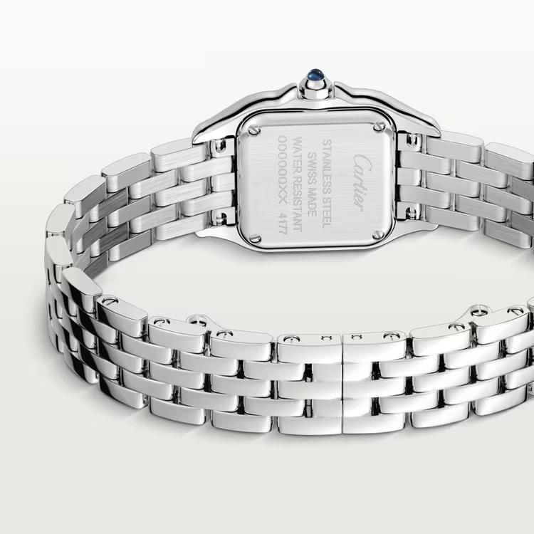 Đồng Hồ Cartier Panthère De Cartier Watch Nữ Bạc Đen