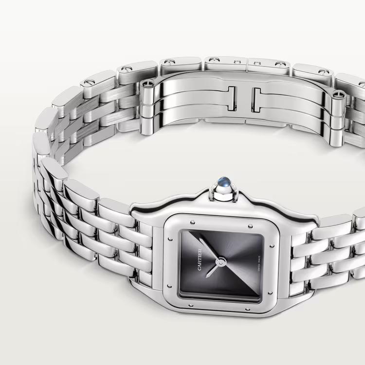 Đồng Hồ Cartier Panthère De Cartier Watch Nữ Bạc Đen