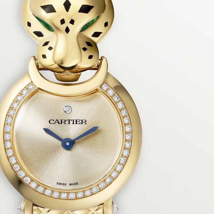 Đồng Hồ Cartier La Panthère De Cartier Watch Nữ Vàng