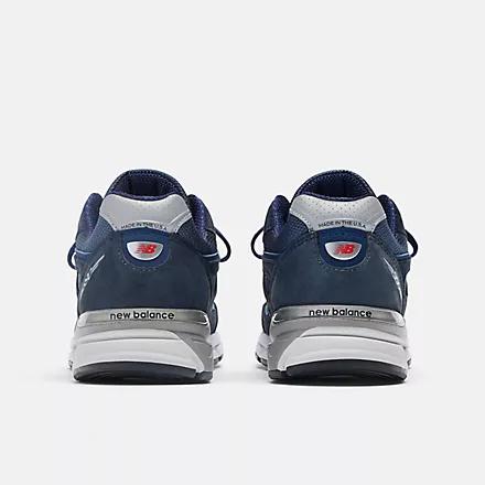 Giày New Balance Made In Usa 990V4 Nam Xanh Navy