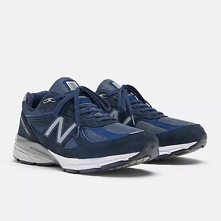 Giày New Balance Made In Usa 990V4 Nam Xanh Navy