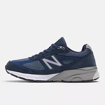 Giày New Balance Made In Usa 990V4 Nữ Xanh Navy