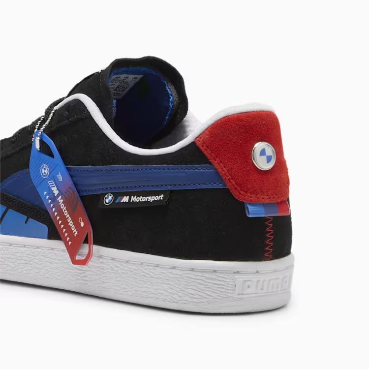 Giày Puma Bmw M Motorsport Suede Nam Đen Xanh Dương