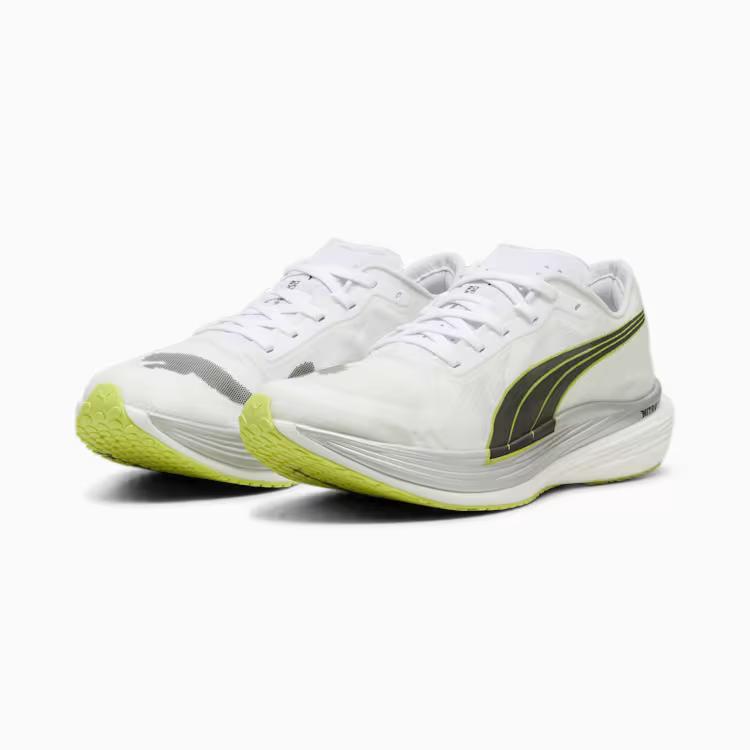 Giày Puma Deviate Nitro™ Elite 2 Fireglow Nam Trắng Xanh Neon