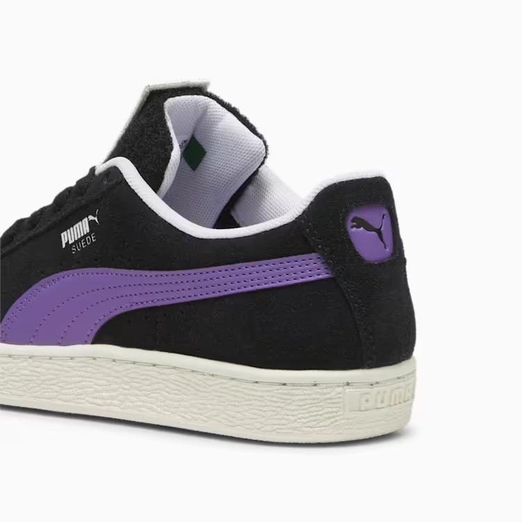 Giày Puma For The Fanbase Suede Patch Sneakers Nam Đen Tím