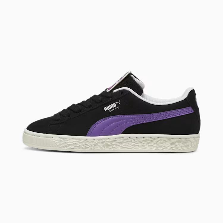 Giày Puma For The Fanbase Suede Patch Sneakers Nam Đen Tím