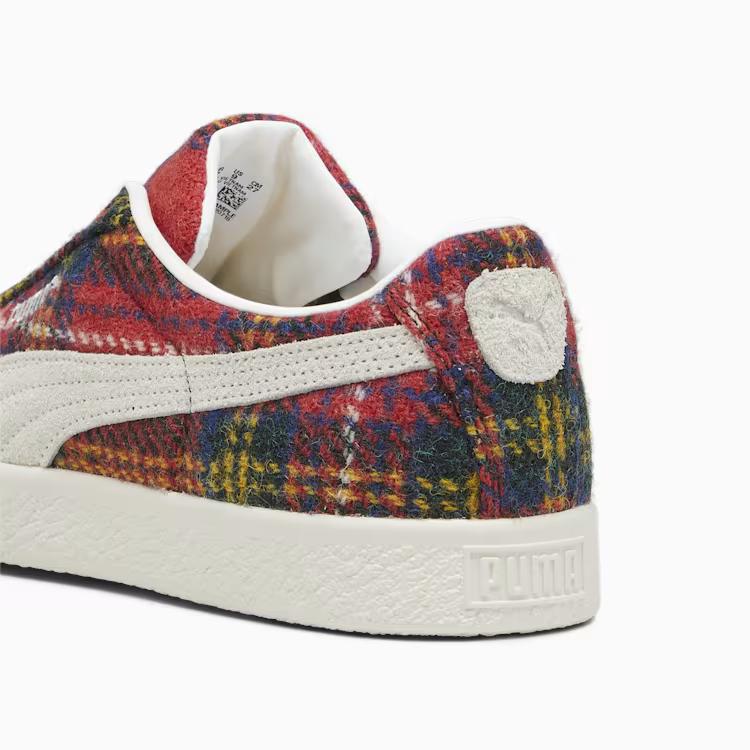 Giày Puma Suede Vtg Harris Tweed Sneakers Nam Đỏ