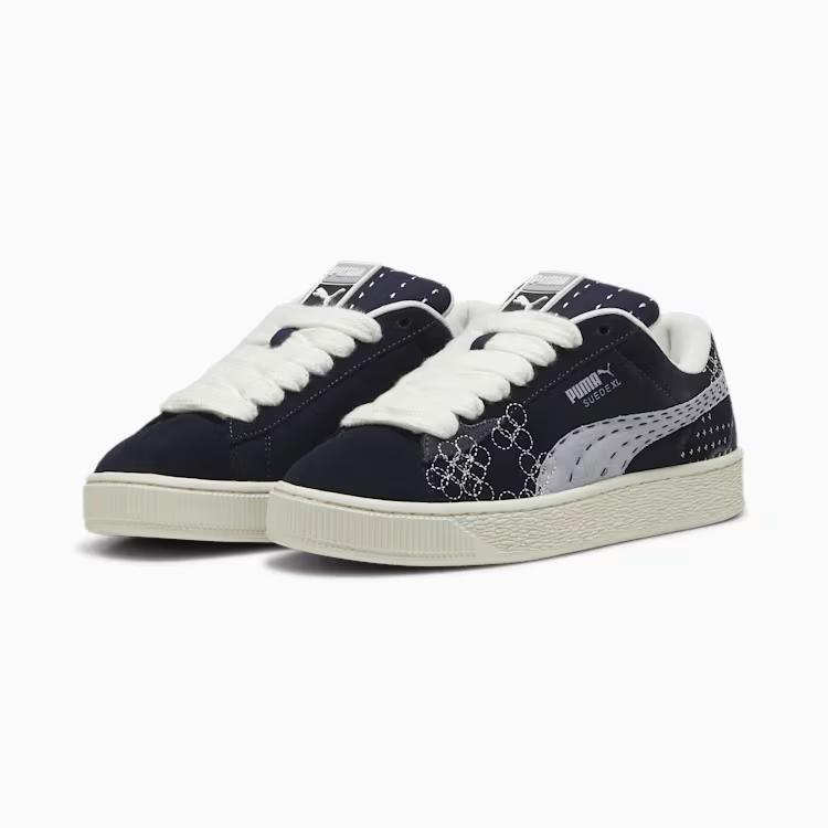 Giày Puma Suede Xl Skate Sneakers Nam Đen